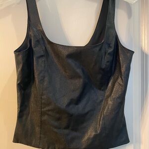 Amanda Uprichard Black Camisole Top